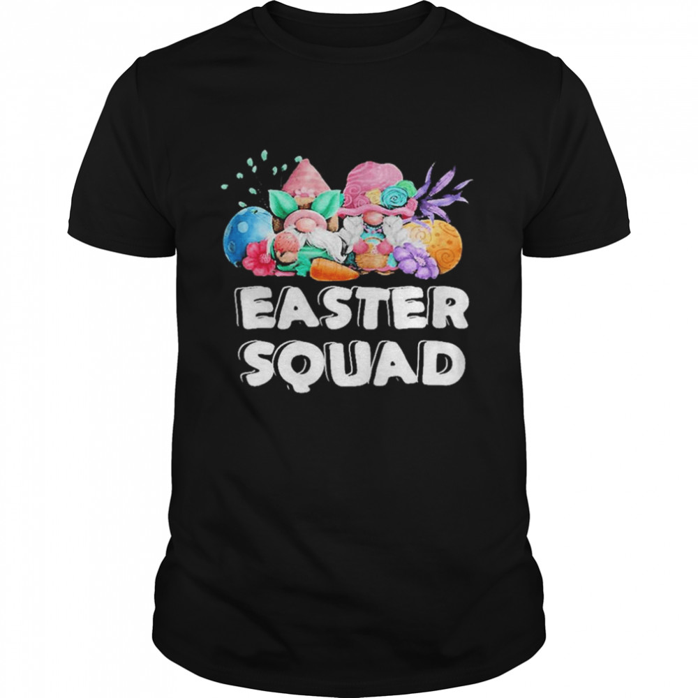 Easter Squad Gnomes Easter Day Bunny T-Shirt