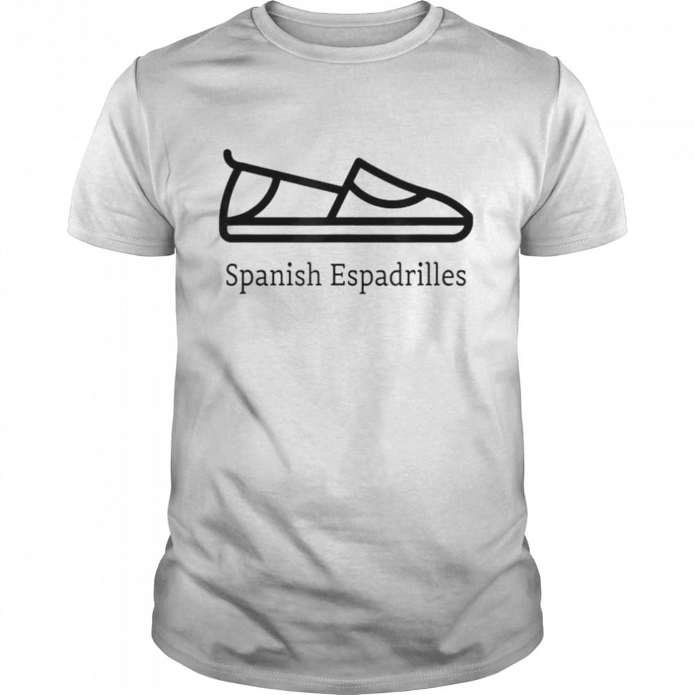 Souvenirs from spain flat espadrilles spanish souvenirs shirt