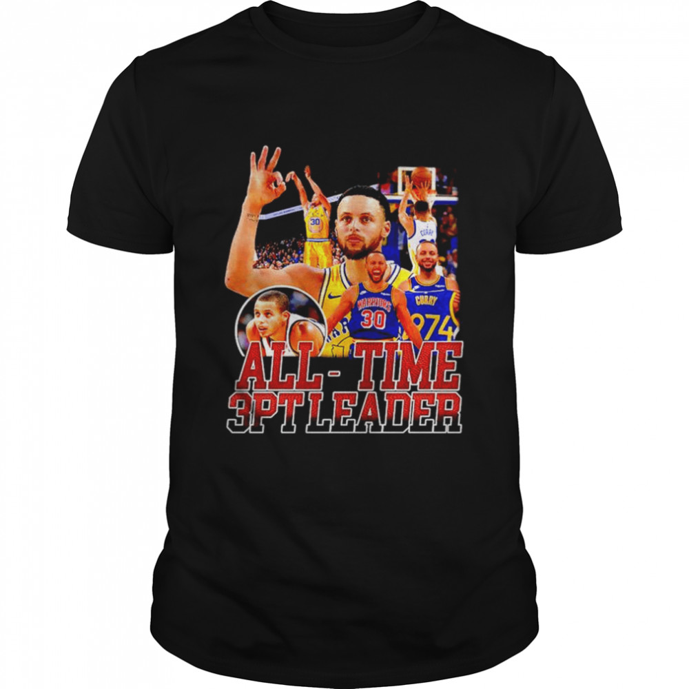Stephen Curry All Time 3PT Leader shirt