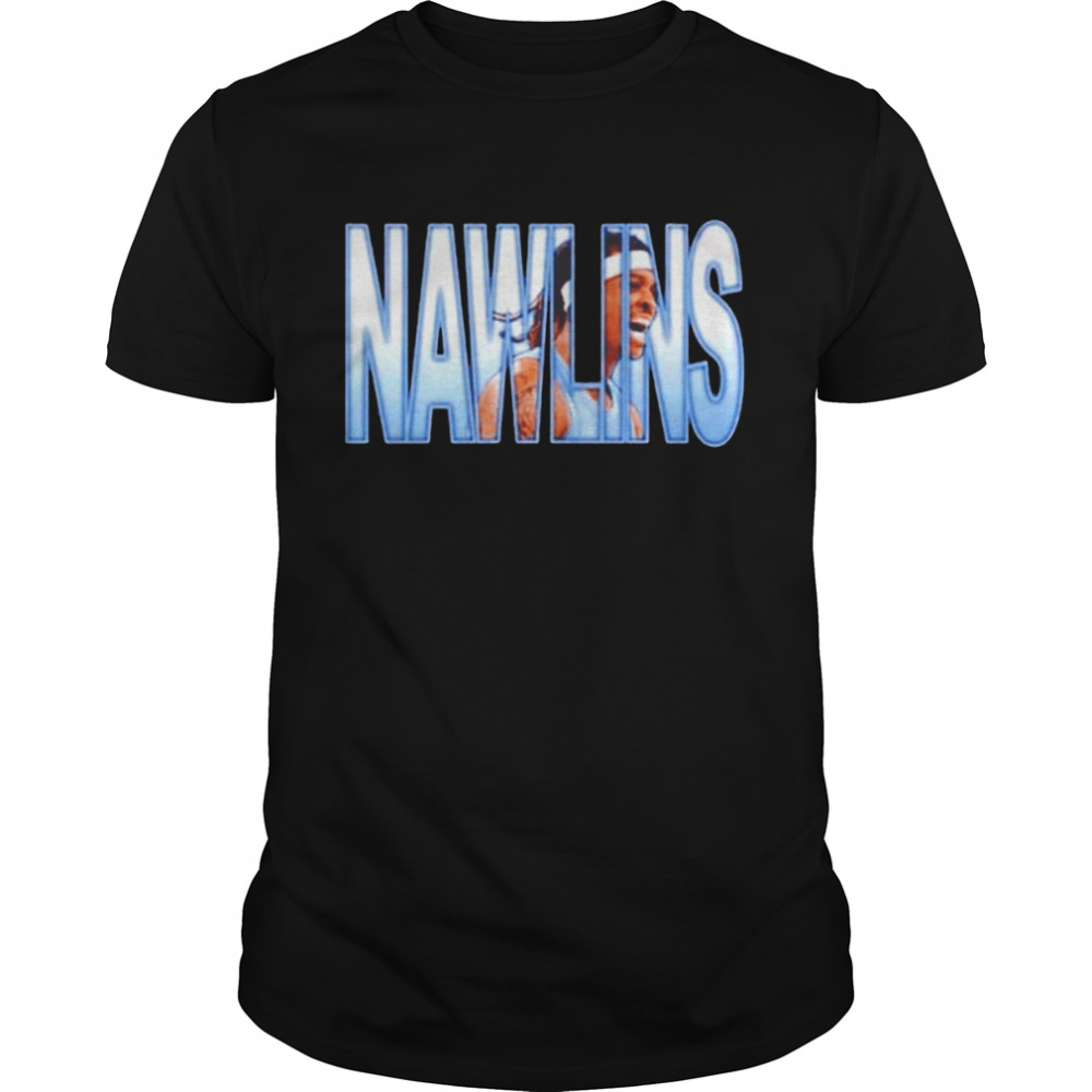 Armando Bacot Nawlins North Carolina Tar Heels shirt