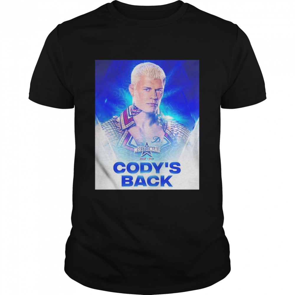 Cody Rhodes Back American Nightmare T-Shirt