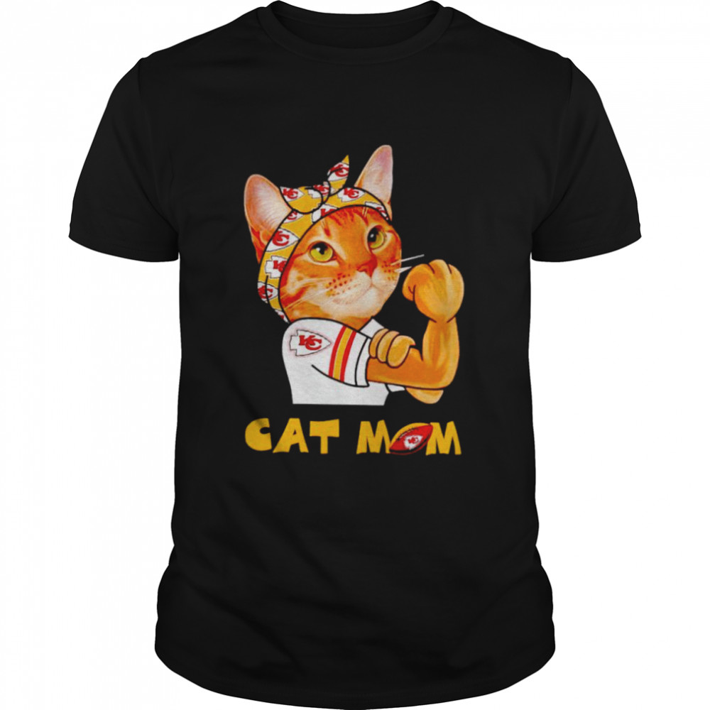 Kansas City Chiefs cat Mom shirt