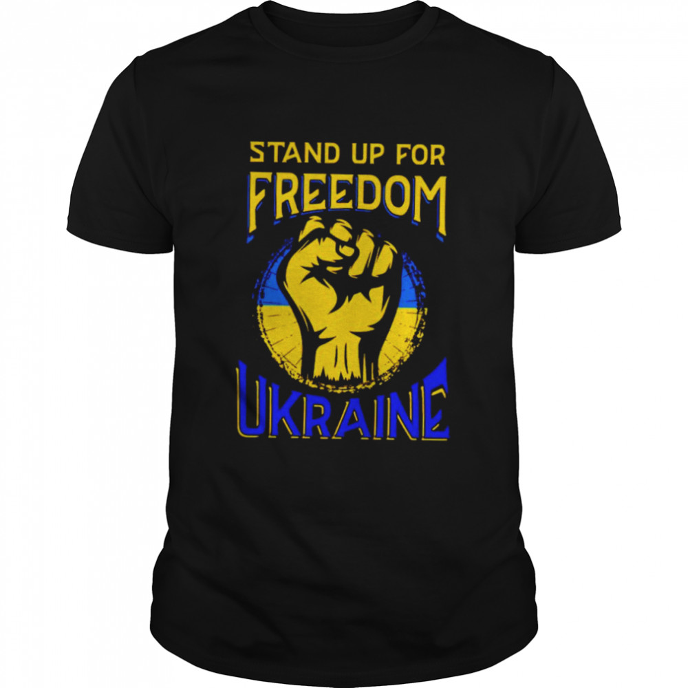 Stand up for freedom Ukraine shirt Classic Men's T-shirt