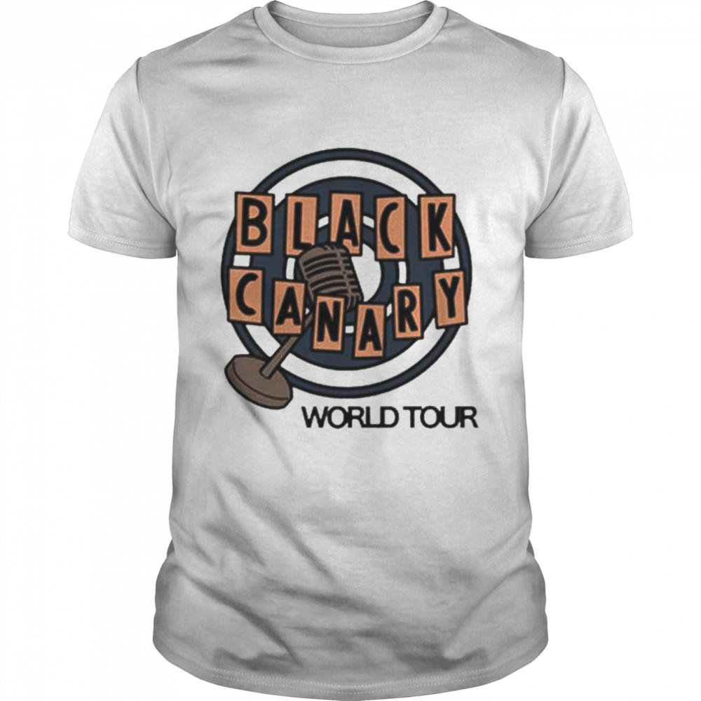 Nightwing black canary world tour shirt