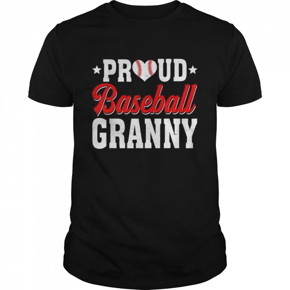Proud baseball granny sport lover mothers day shirt Classic Men's T-shirt