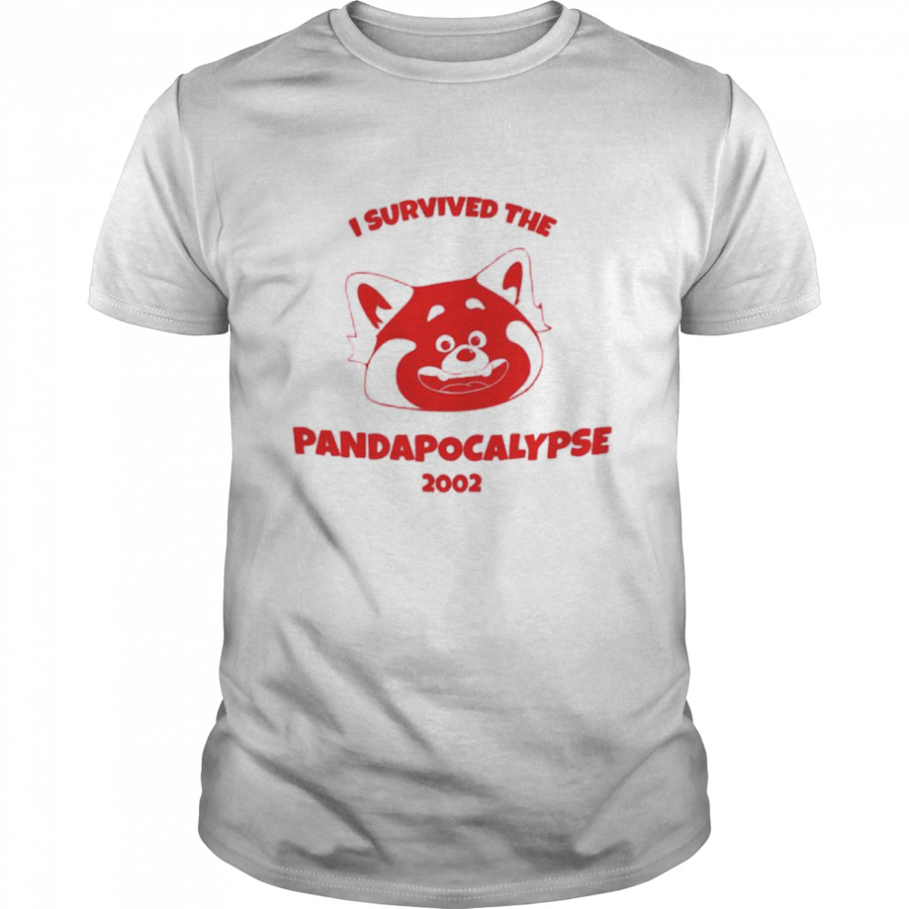 I survived the pandapocalypse 2022 shirt