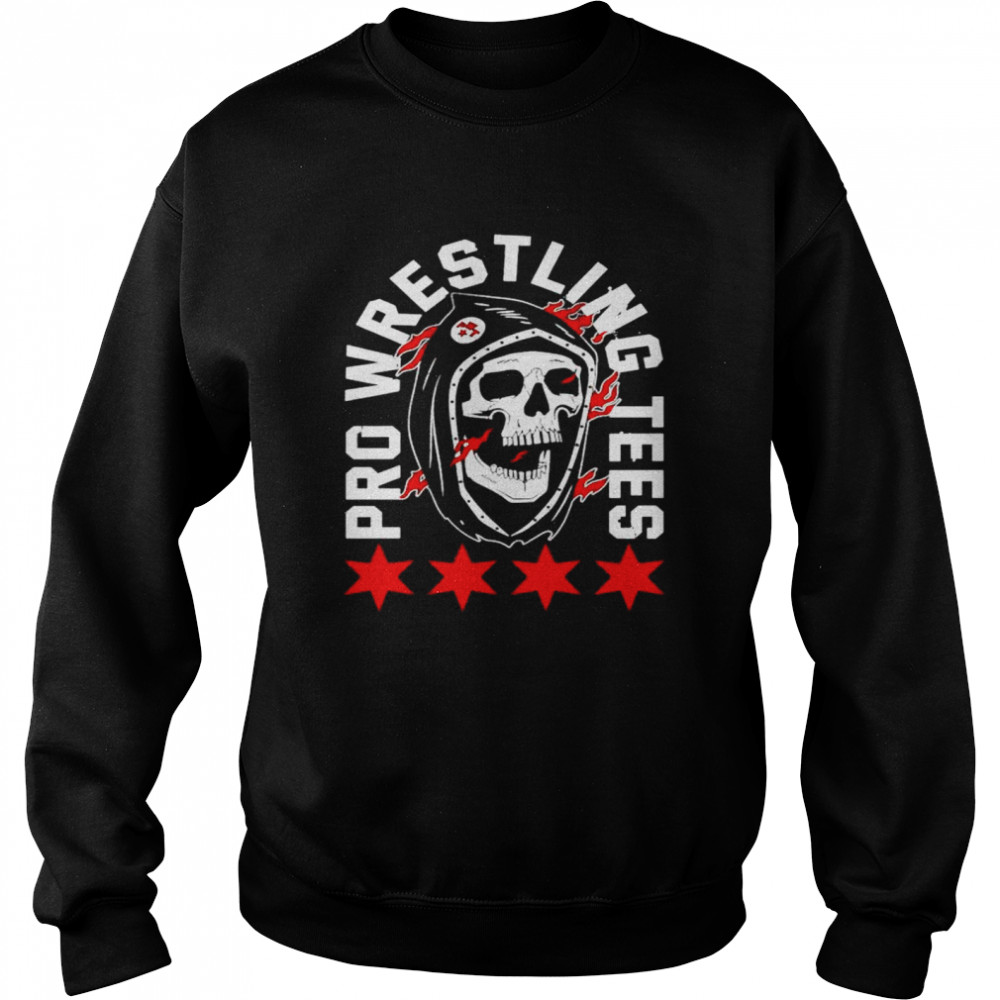 PWT Grim Reaper pro wrestling tees shirt Unisex Sweatshirt