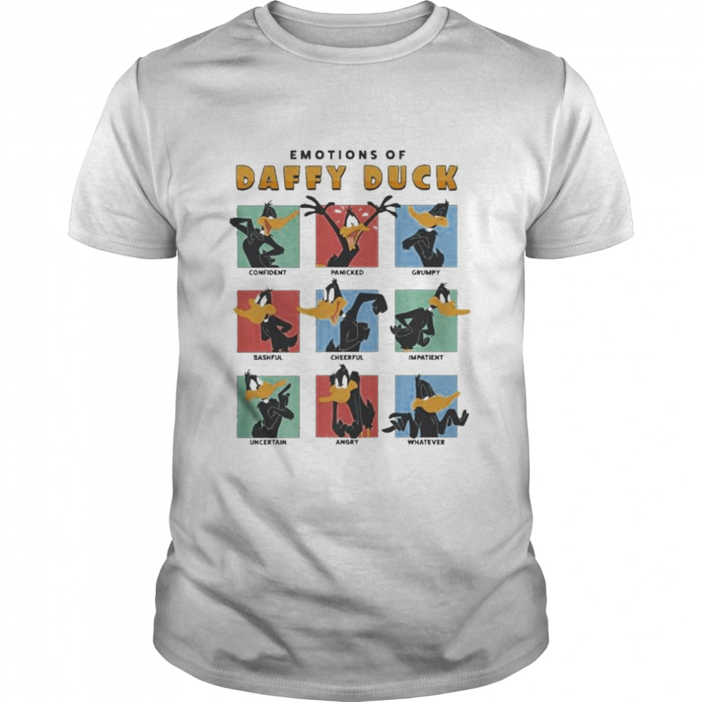 Looney Tunes Emotions Of Daffy Duck T-Shirt