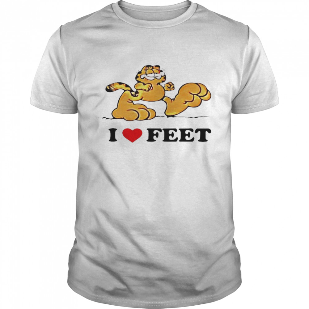 Garfield I Love Feet shirt Classic Men's T-shirt