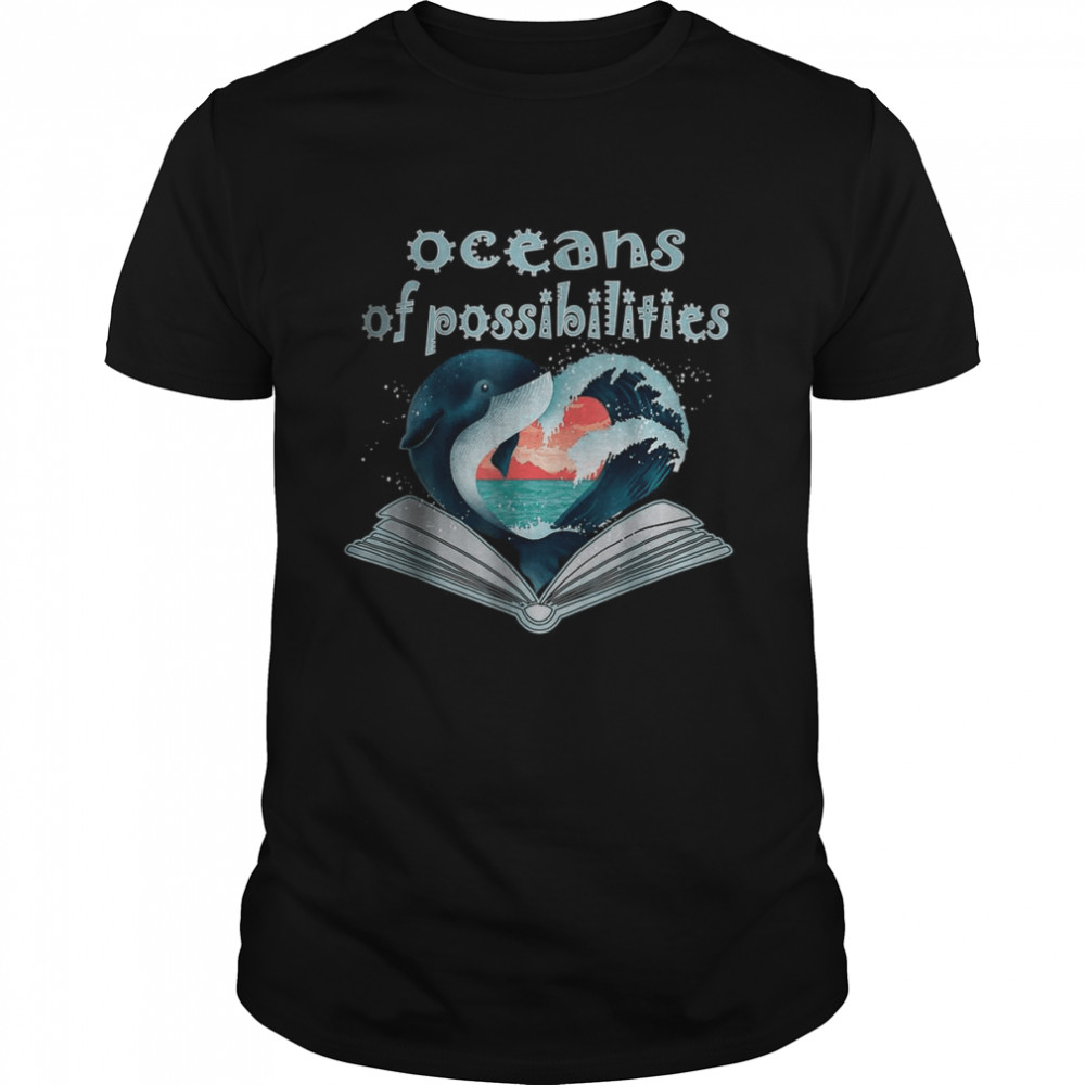 Oceans of Possibilities Summer Reading 2022 Librarian T-Shirt