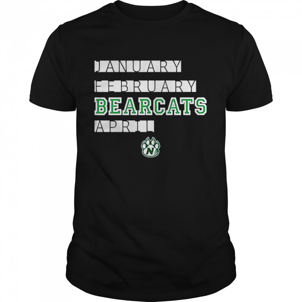 January February Bearcats April T- Classic Men's T-shirt