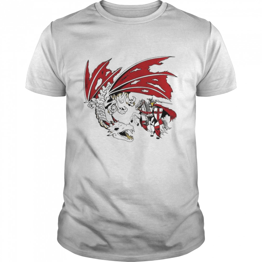 George and the skeleton Dragon shirt Classic Men's T-shirt