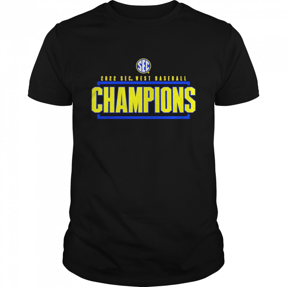 2022 SEC West Baseball Champions shirt