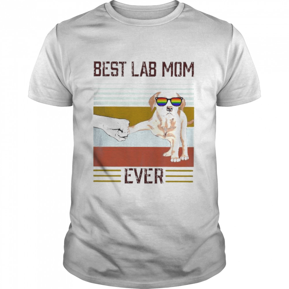 Best Labrador Mom ever vintage shirt Classic Men's T-shirt