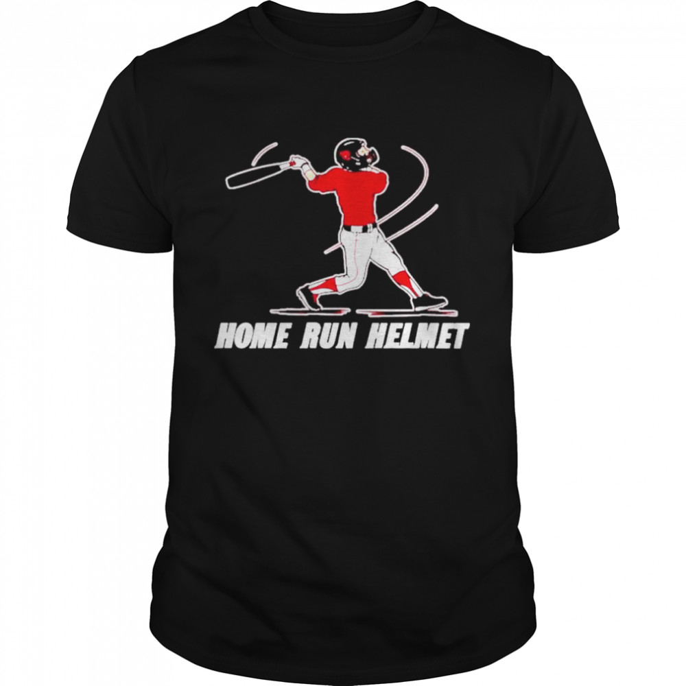 Home run helmet barstool louisville lou homerun shirt