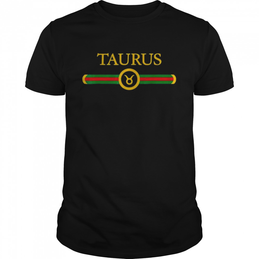 Taurus zodiac may april birthday graphic art taurus sign shirt