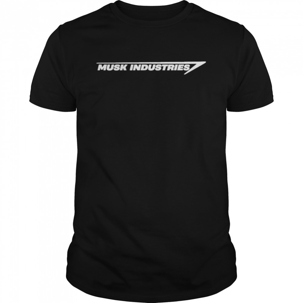 Musk industries austin barnard elon musk tesla shirt Classic Men's T-shirt
