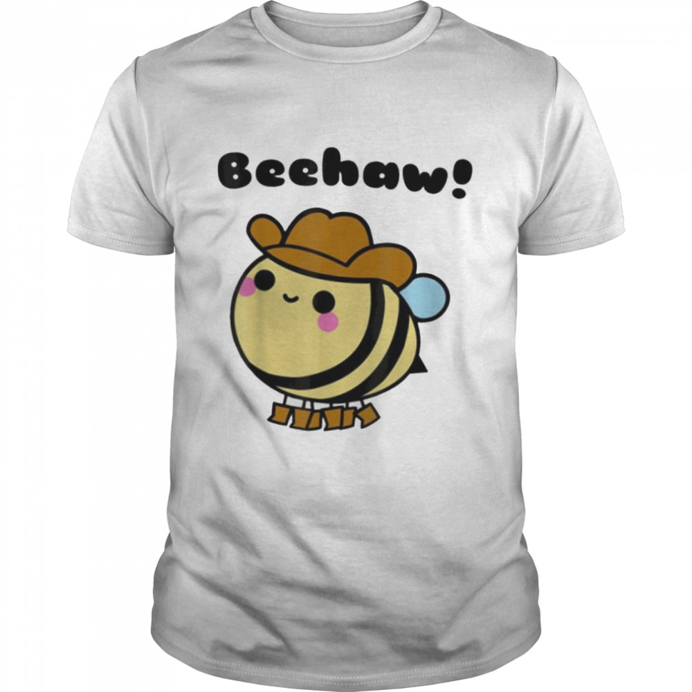 Beehaw cowboy bee honey beekeeper for bee lover shirt