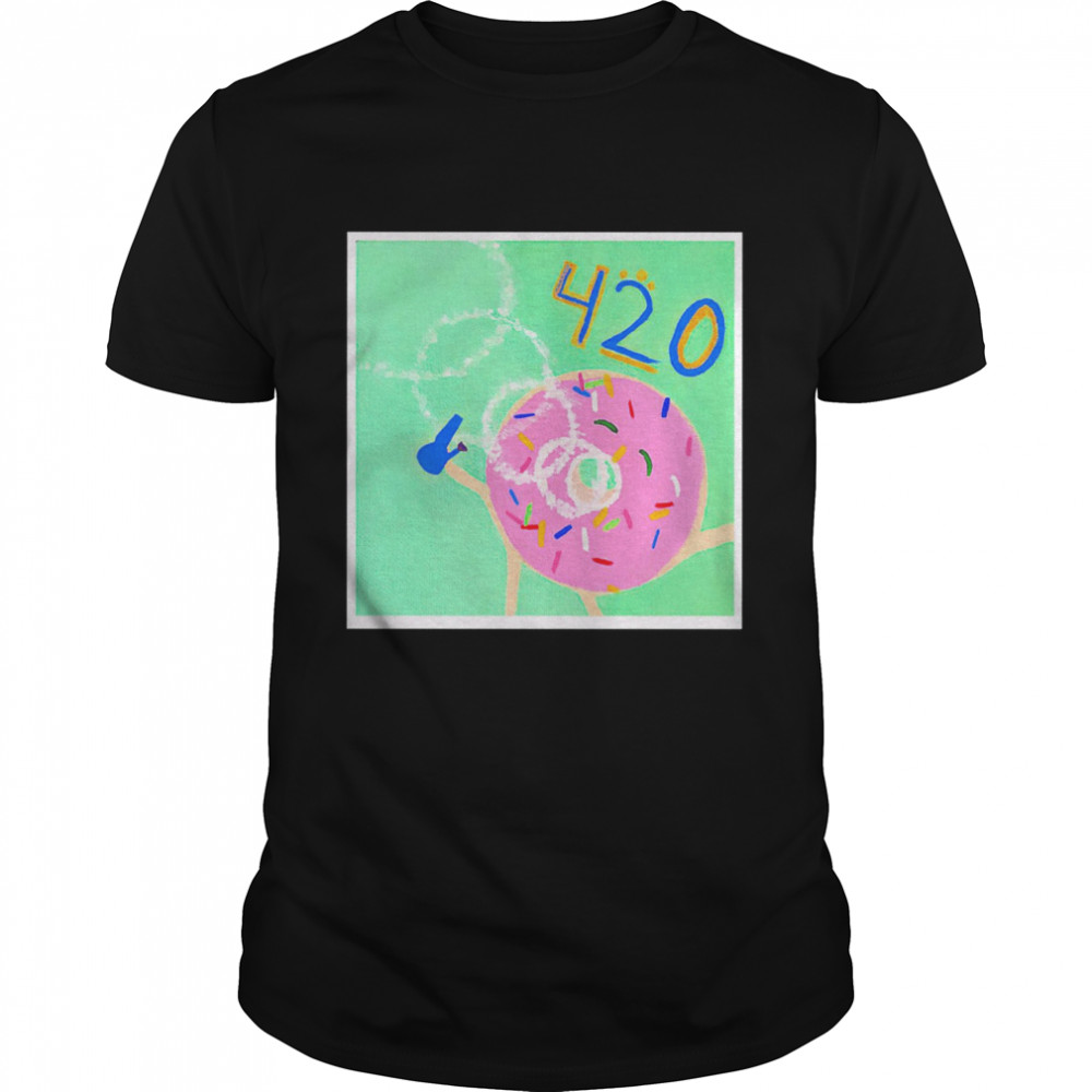 420 Large Donut shirt Classic Men's T-shirt