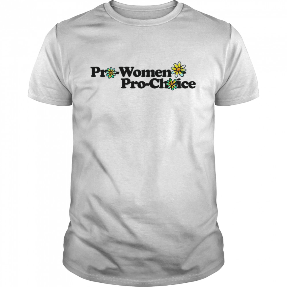 Pro Women Pro Choice Flower  Classic Men's T-shirt