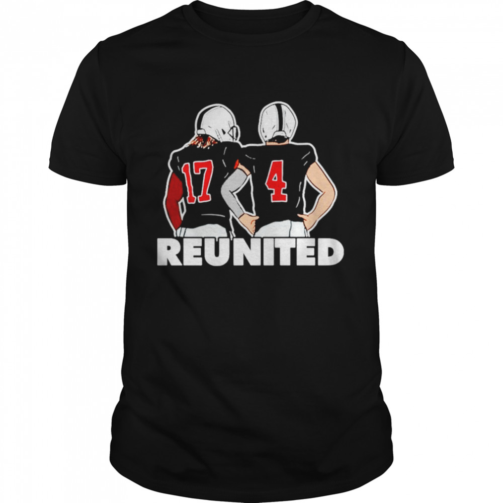 Derek Carr and Davante Adams Las Vegas Raiders Reunited shirt Classic Men's T-shirt