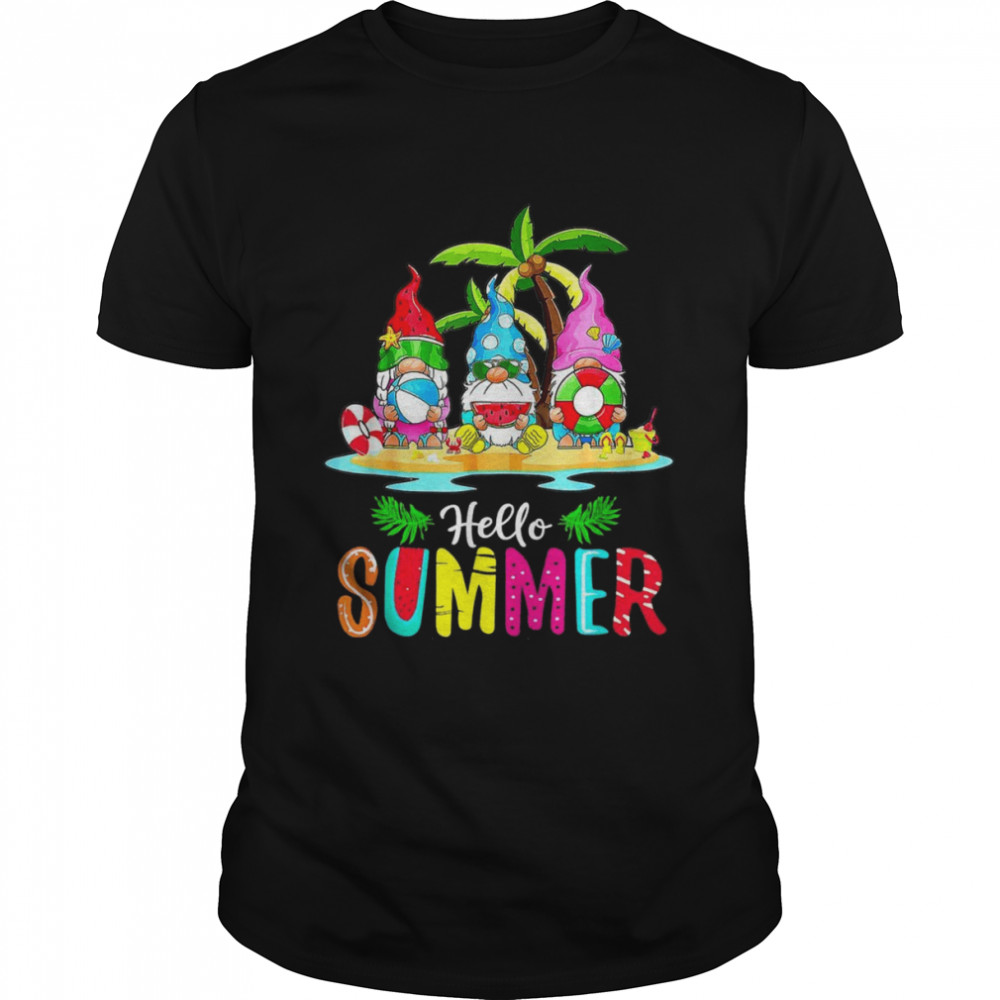 Team Gnome Hello Summer  Classic Men's T-shirt