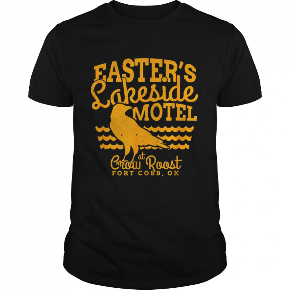 Easter’s Lakeside Motel Fort Cobb Lake Oklahoma  Classic Men's T-shirt