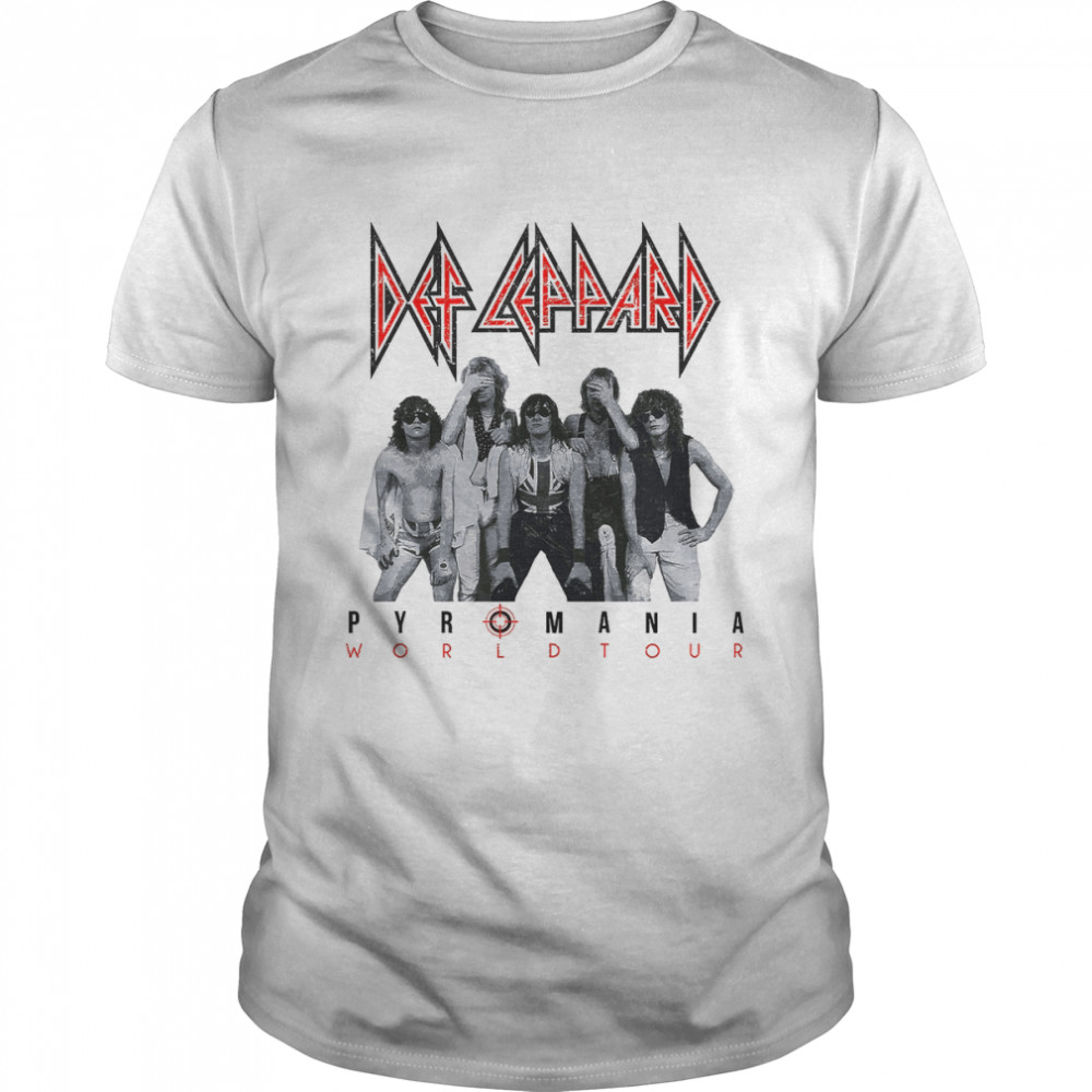 Pyromania World Tour Def Leppard T-Shirt