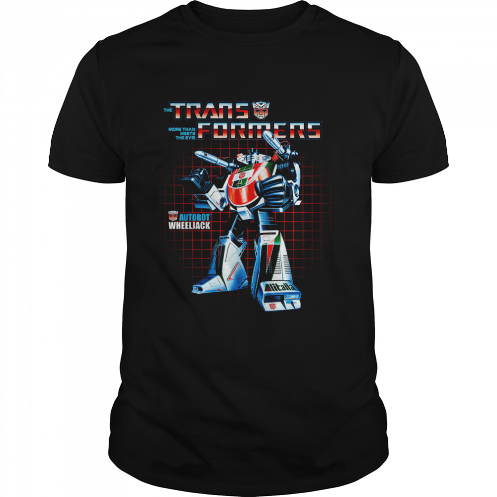 Wheeljack Box Art Transformers T-Shirt