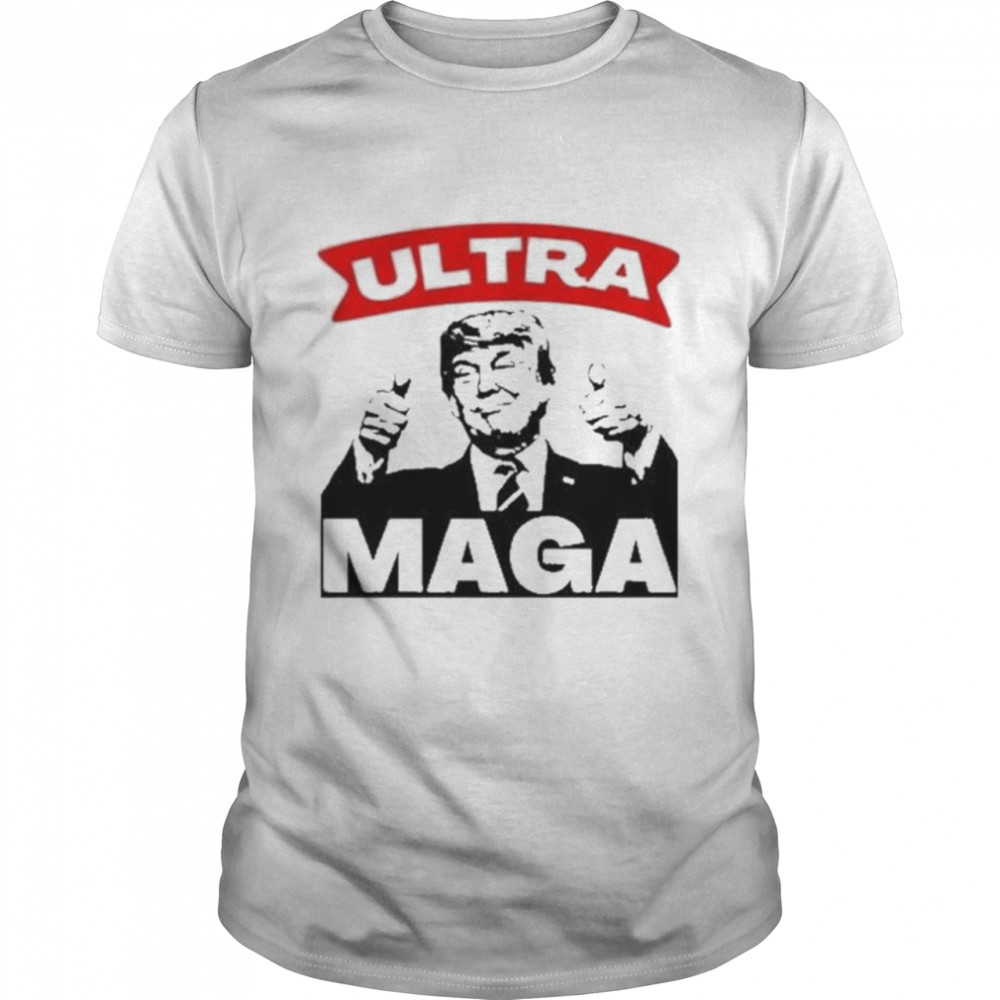 Ultra Maga Donald Trump Biden Sarcastic T-Shirt
