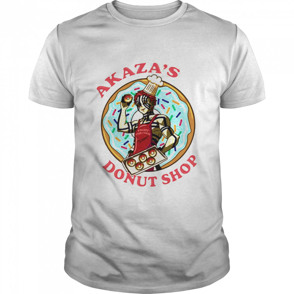 Akaza Demon Slayer Akaza’s Donut Shop shirt Classic Men's T-shirt