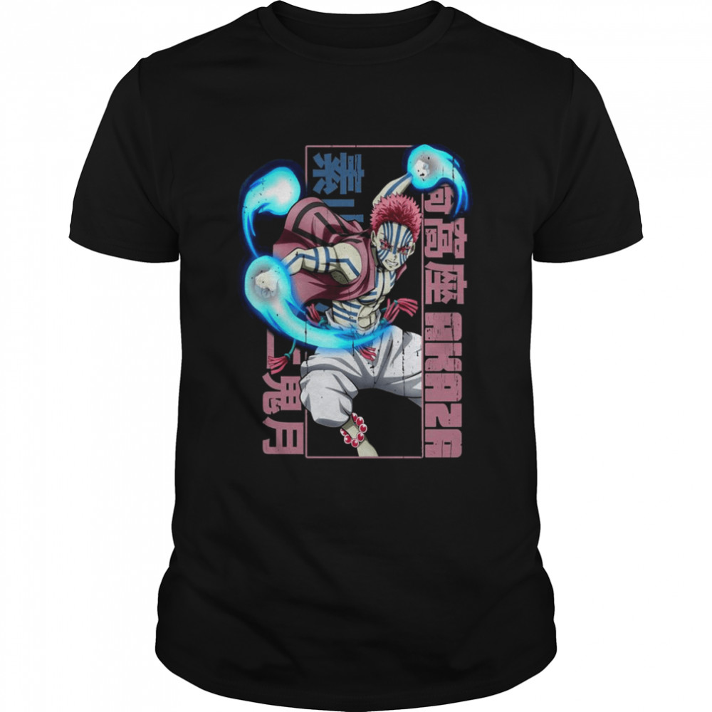 Akaza Kimetsu No Yaiba Anime shirt Classic Men's T-shirt