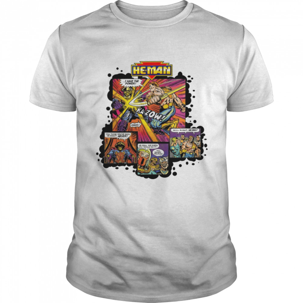 He-Man splash pages T- Classic Men's T-shirt