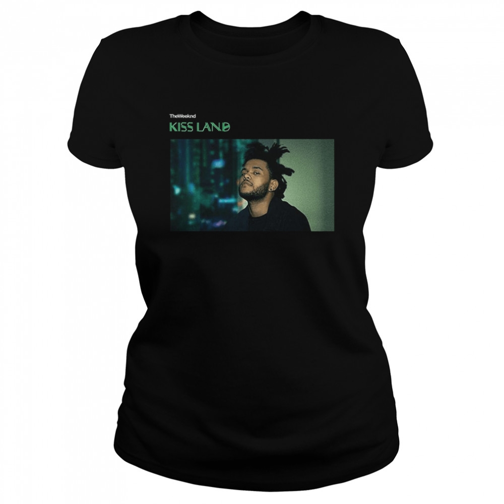 Kiss Land Album The Weeknd T  Classic Women's T-shirt