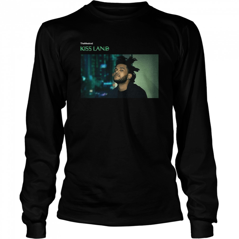 Kiss Land Album The Weeknd T  Long Sleeved T-shirt
