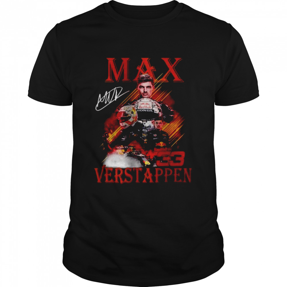 Max Verstappen The Flying Dutchman 2022 F1 Racing T  Classic Men's T-shirt