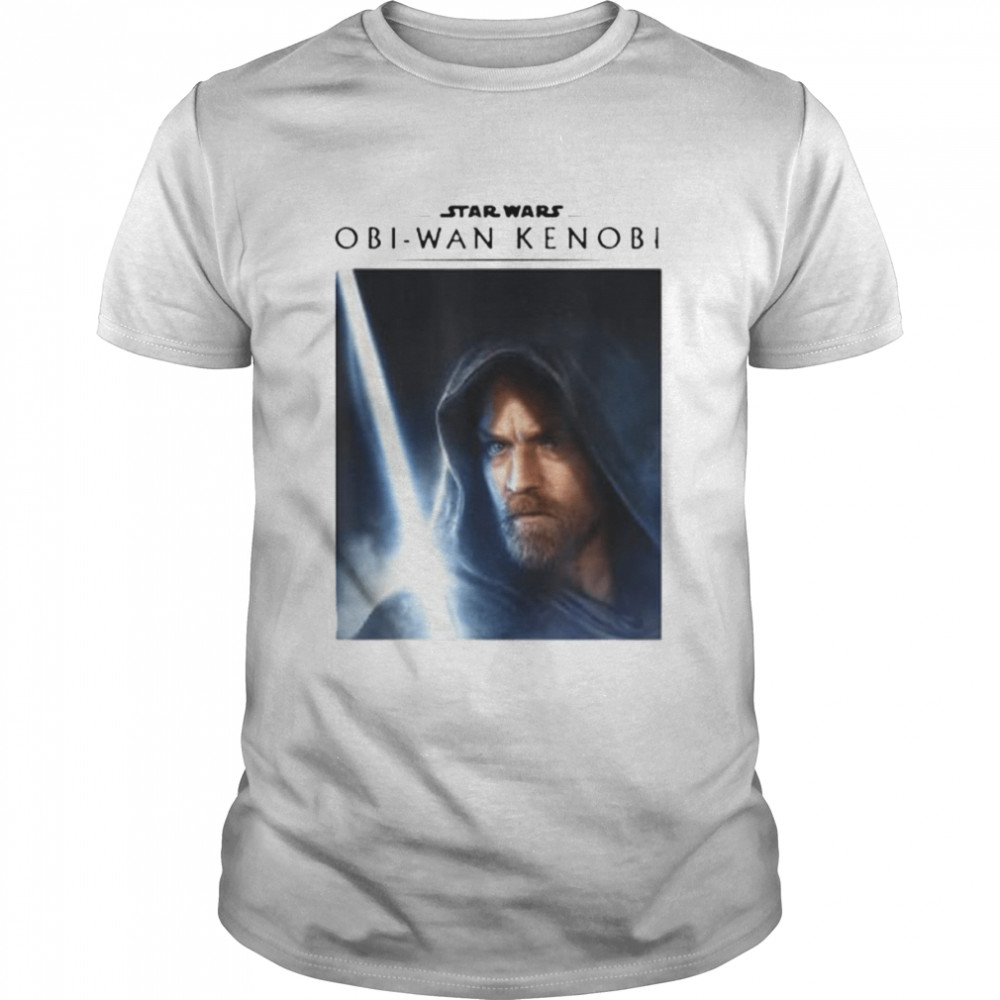 Star Wars Obi-Wan Kenobi Big Face Lightsaber Unisex T-Shirt