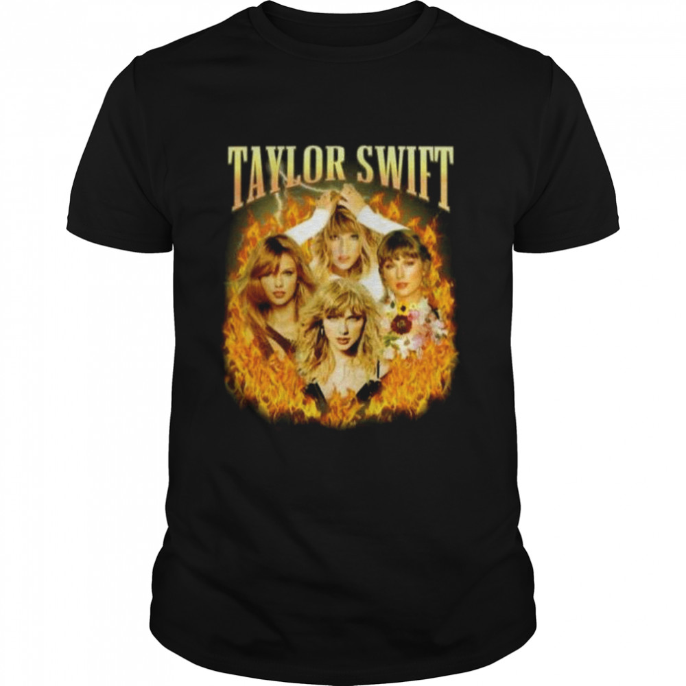 Taylor Swift Vintage Style Singer Music T  Classic Men's T-shirt