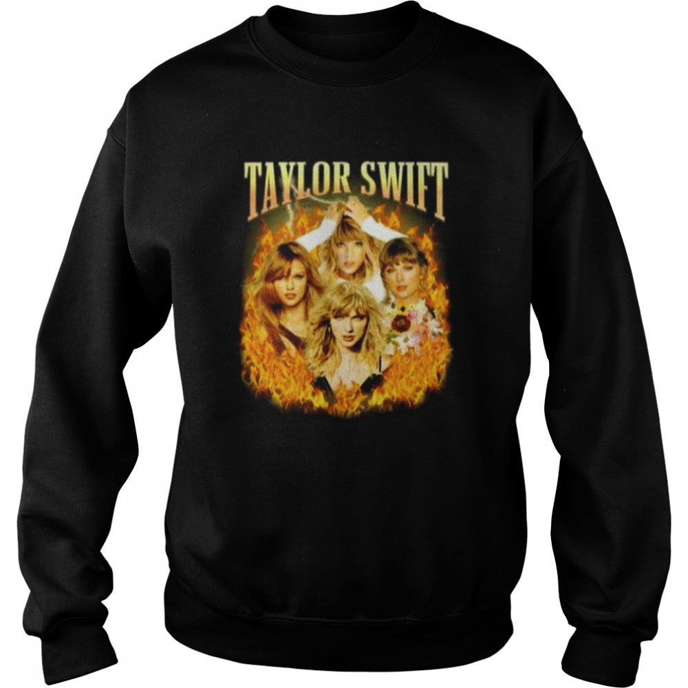 Taylor Swift Vintage Style Singer Music T  Unisex Sweatshirt