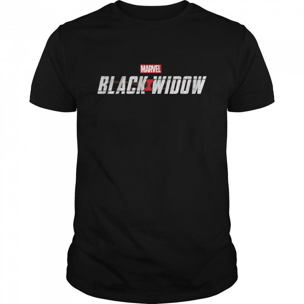Marvel Black Widow Movie Logo T-Shirt