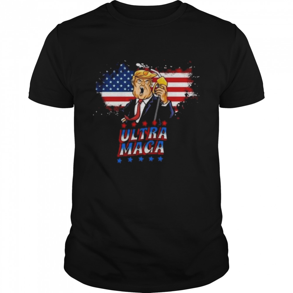 Ultra Maga Donald Trump Make America Great Again T-Shirt