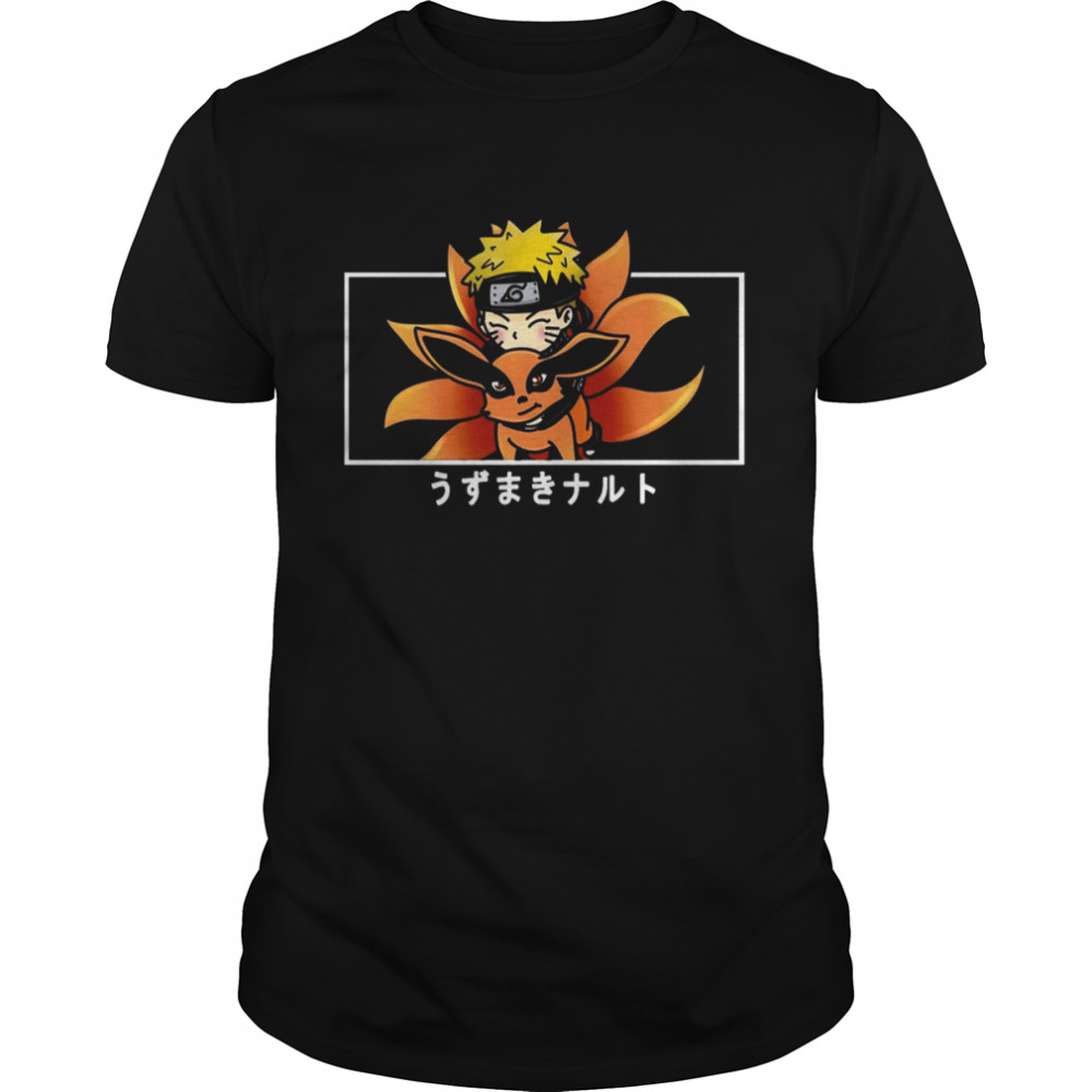 Kurama Naruto Manga Japan Anime shirt Classic Men's T-shirt
