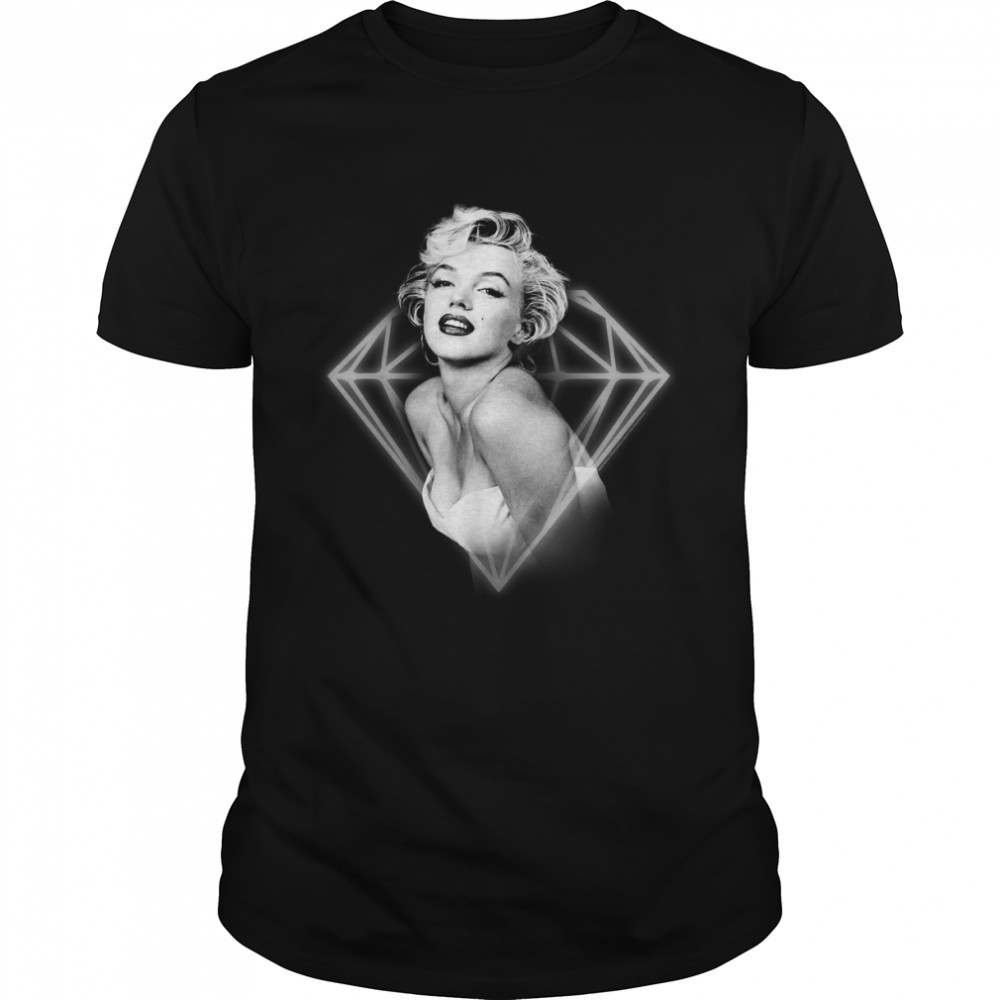 Marilyn Monroe Glowing Diamond T- Classic Men's T-shirt