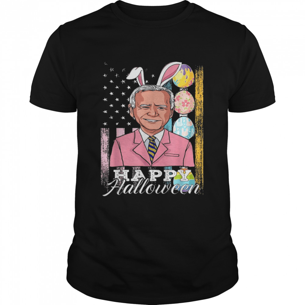 Biden Easter  Joe Biden Confused Easter Day Bunny  Classic Men's T-shirt