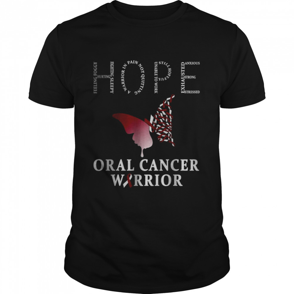 Hope Oral Cancer Warrior T- Classic Men's T-shirt