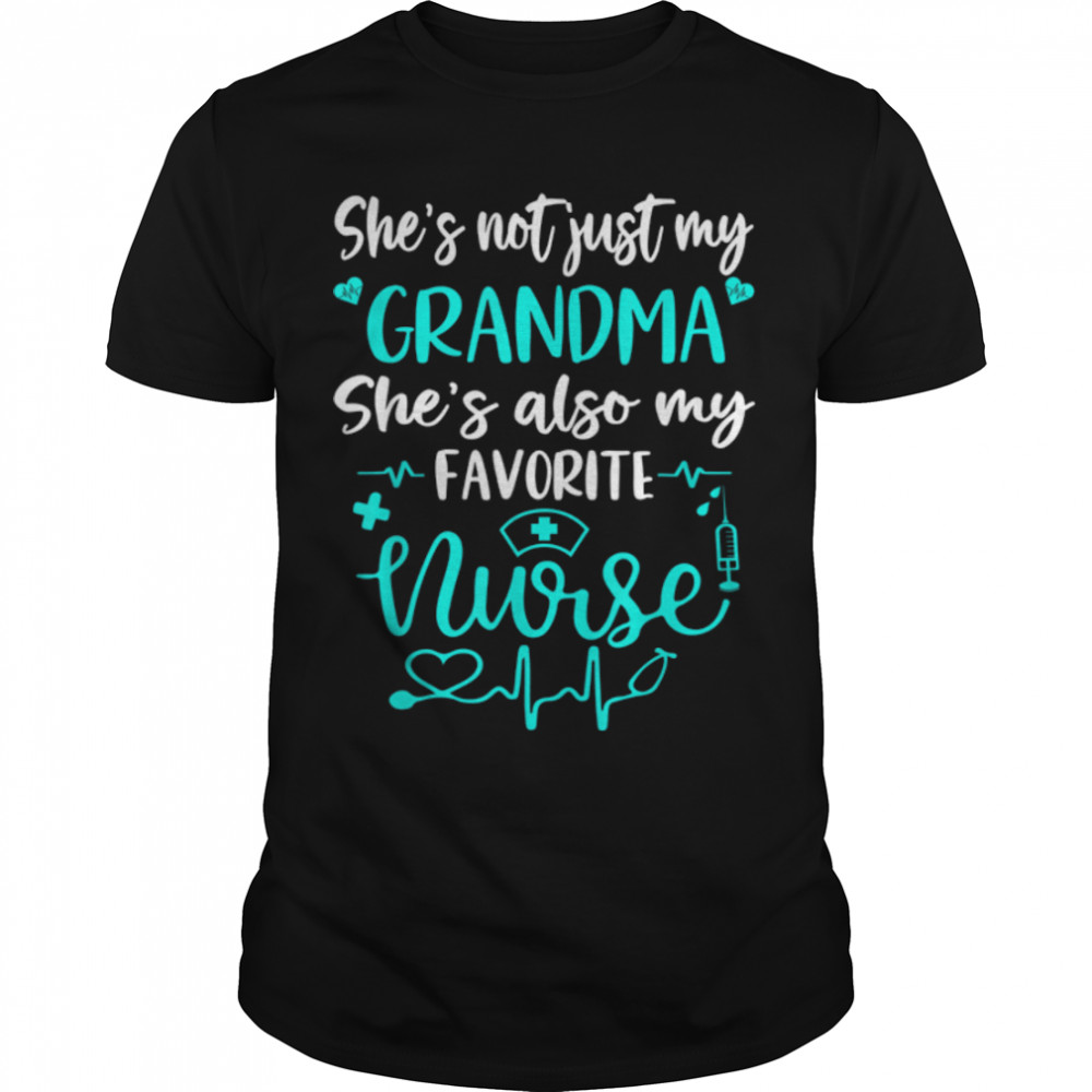 My Grandma Is A Nurse - Proud Nurse Grandchild RN LPN Family T-Shirt B0B1JL6M76