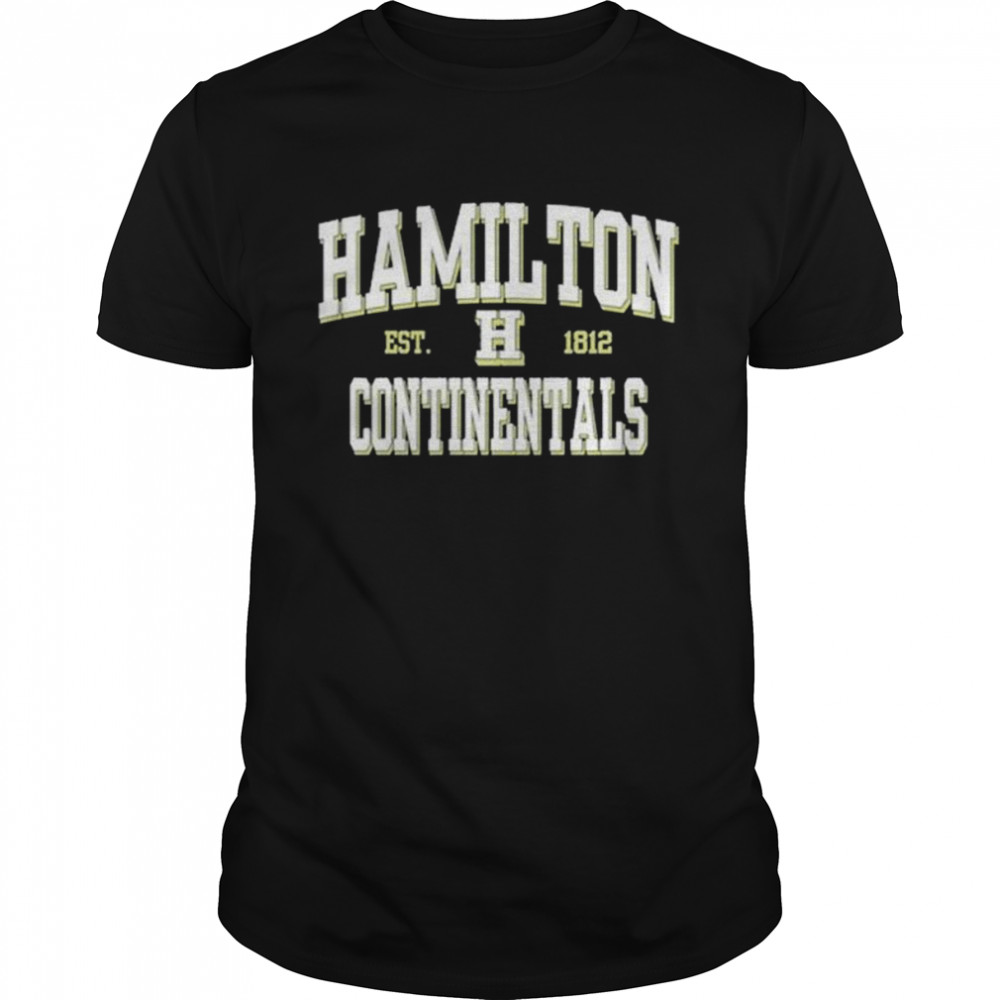 Champion Blue Hamilton Continentals Est 1812 T-Shirt
