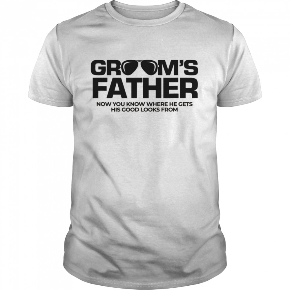 Groom’s Father  Wedding Costume Father of the Groom Classic Men's T-shirt