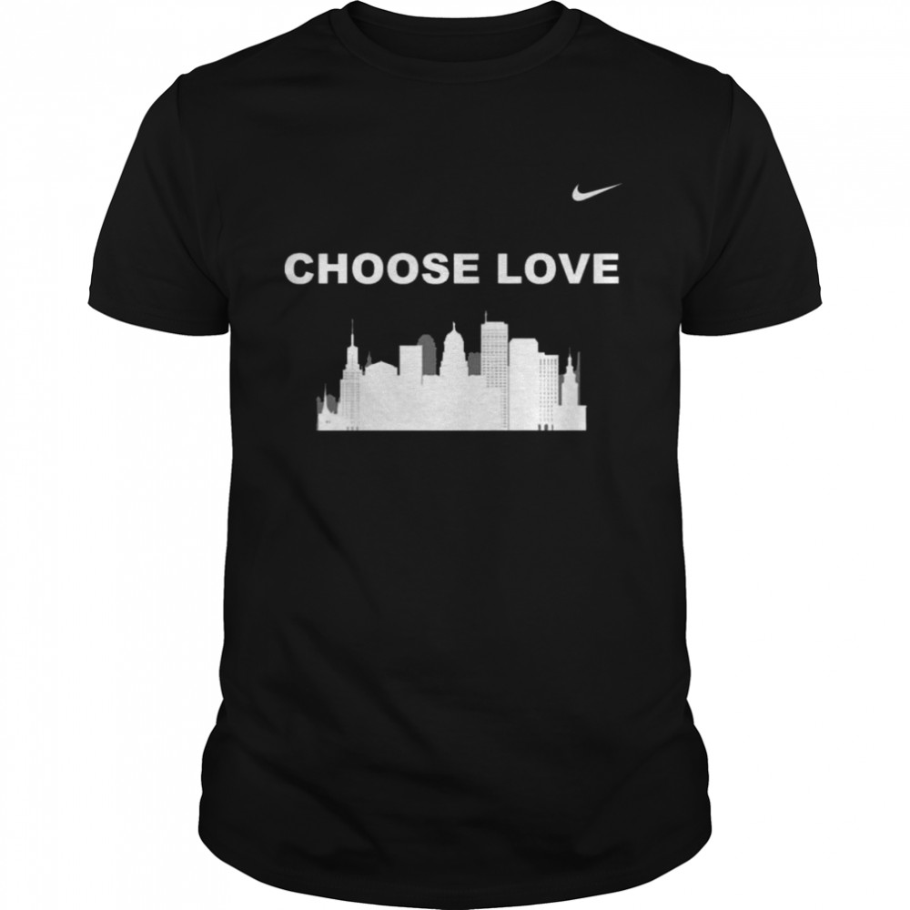 Buffalo Bills City Nike Choose Love 2022 shirt Classic Men's T-shirt