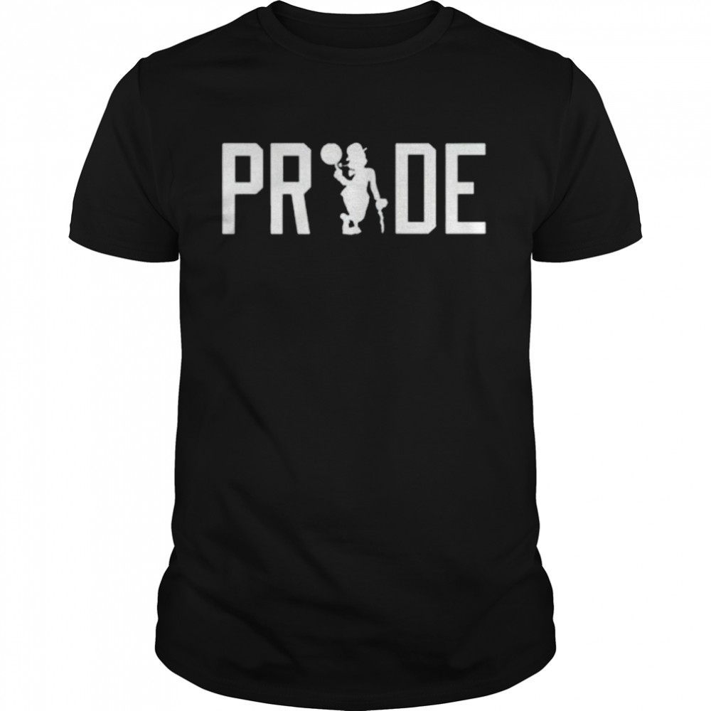 Celtics pride text white shirt Classic Men's T-shirt
